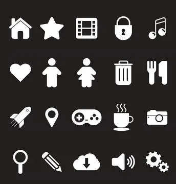 simple icons